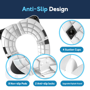 Baby Proof Me Essentials | Foldable & Portable Toilet Seat Trainer – Travel Bag Included