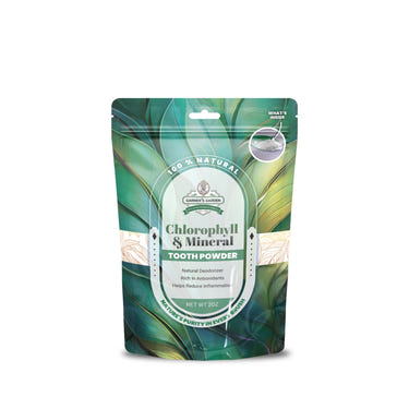 Garner's Garden Chlorophyll & Mineral Tooth Powder Fluoride Free