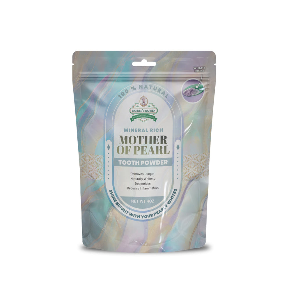Garner's Garden Mother of Pearl Tooth Powder Fluoride Free
