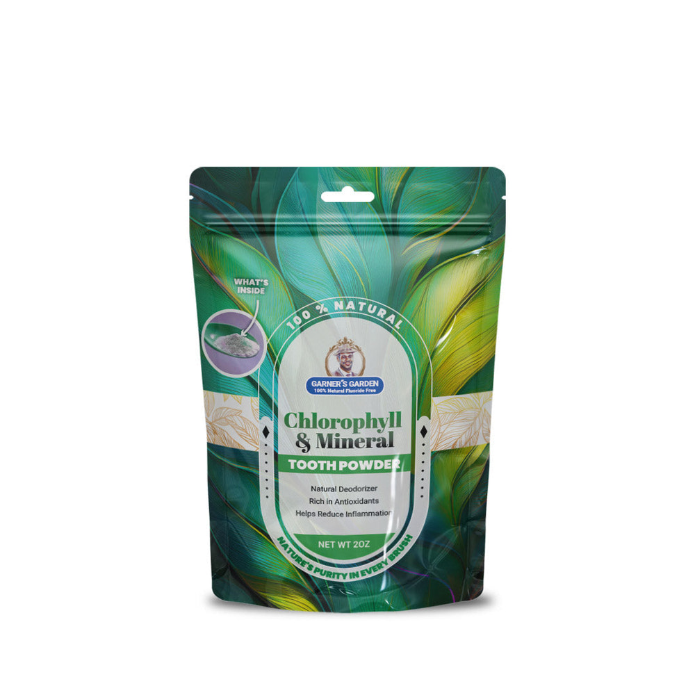 Chlorophyll & Mineral Tooth Powder | Fluoride Free | 100% Natural