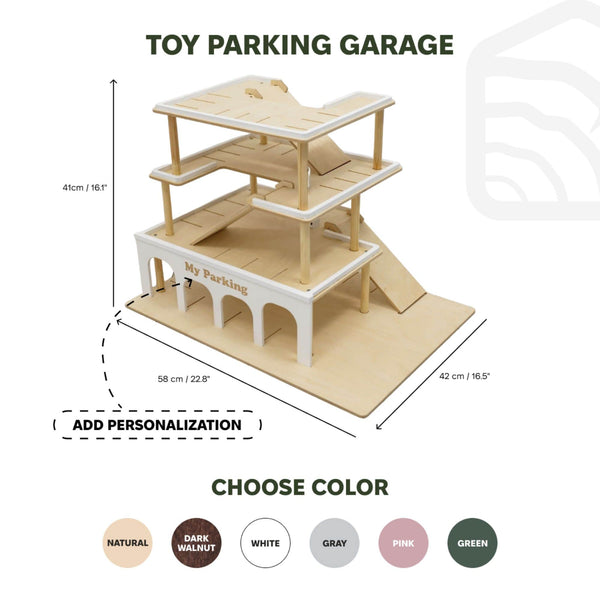Toy Parking Garage with Elevator small