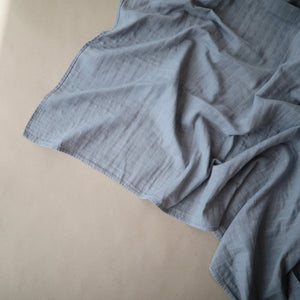 Mushie Organic Cotton Muslin Swaddle Blanket extra soft