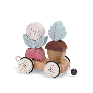 Pull along activity train "After The Rain" collection