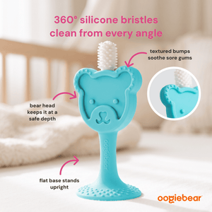 oogiebear 360° training toothbrush & teether