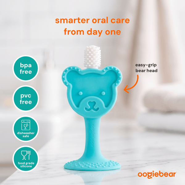 oogiebear 360° training toothbrush & teether