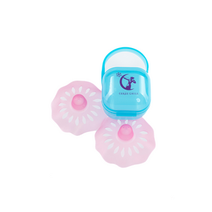 Shield Maiden Nipple Shields at angle 4, designed for comfort and protection during breastfeeding.