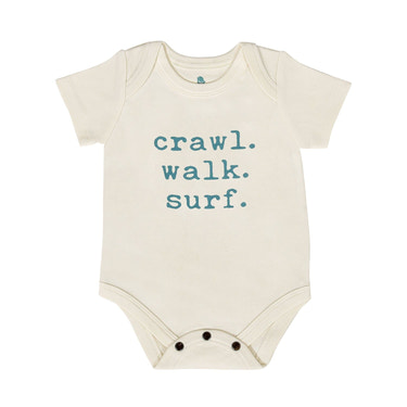 graphic bodysuit | crawl walk surf