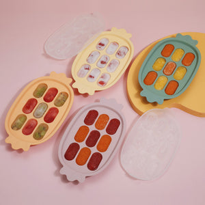 Haakaa Silicone Nibble Tray in angle 7, perfect for baby feeding and snack time. Safe, durable, and easy to clean.
