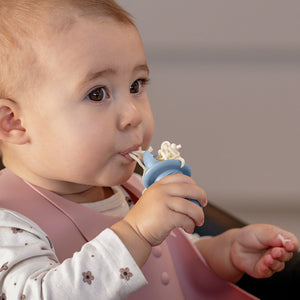 Haakaa Astronaut Beginner Silicone Cutlery Set