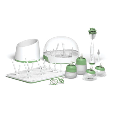 Ultimate Newborn Baby Bottle Feeding Set - Perfect gift for new parents, featuring essential feeding accessories.