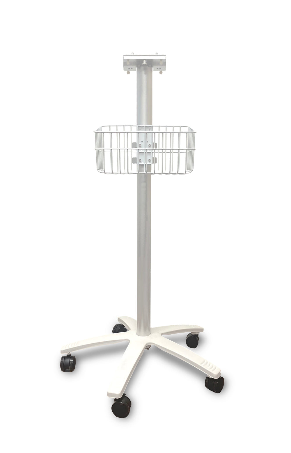 Rolling trolley stand for Unimom Opera breast pump, perfect for easy mobility and convenient pumping sessions.