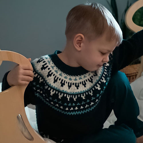 Unisex Nordic-Inspired Pullover