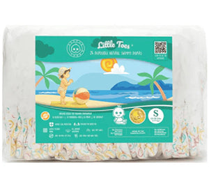 Little Toes Natural Disposable Swim Diapers - 24 Pack