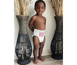 Little Toes Disposable Natural Bamboo Diapers and Pull-Ups | Go Green | 36 Pack