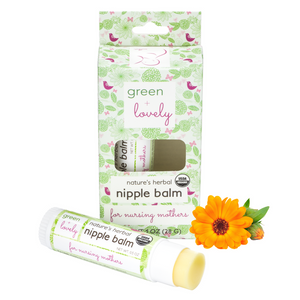 Calming Nature's Herbal Nursing Nipple Balm - Breastfeeding Essential - 1 oz.