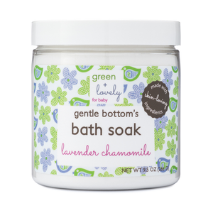 Calming Lavender Baby Bath Soak - Aloe Enriched