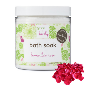 Lavender Rose Bath Soak - Bath Tea - Relaxation Gift