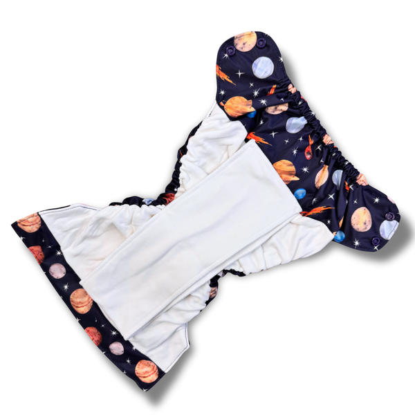 Dream Diaper 3.0 Natural Fiber Pocket Diaper - Cosmos
