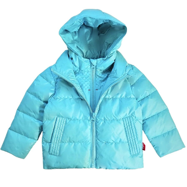 Car Seat Coat | The Road Coat Down - Aqua
