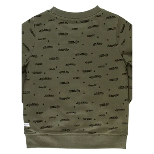 Boys Vintage Race Cars Crew Neck Sweatshirt