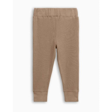 Nelson Waffle Knit Joggers - Truffle
