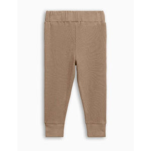 Nelson Waffle Knit Joggers - Truffle