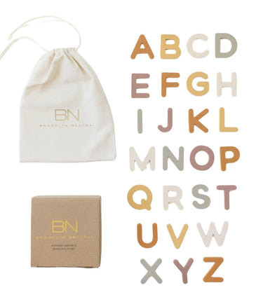 Colorful Alphabet Magnet Play Set for early learning and sensory play, perfect for toddlers and preschoolers.
