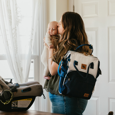 UltraLight Diaper Backpack by Everly - stylish, functional, and perfect for on-the-go parents.