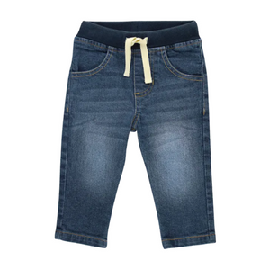 Boys Medium Wash Pull-On Jeans