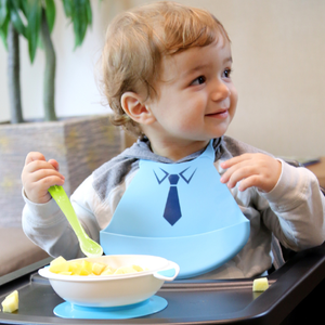Primo Passi Silicone Spoon 4PK in Blue & Green