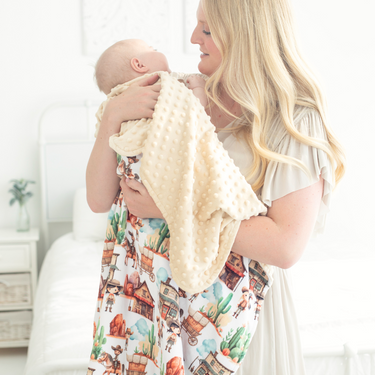 West Adventure Minky Baby Blanket - MOOGCO Baby
