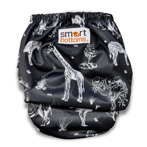 Dream Diaper 3.0 Natural Fiber Pocket Diaper - Safari Adventure
