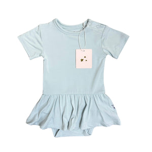 Powder Blue - Bodysuit Dress