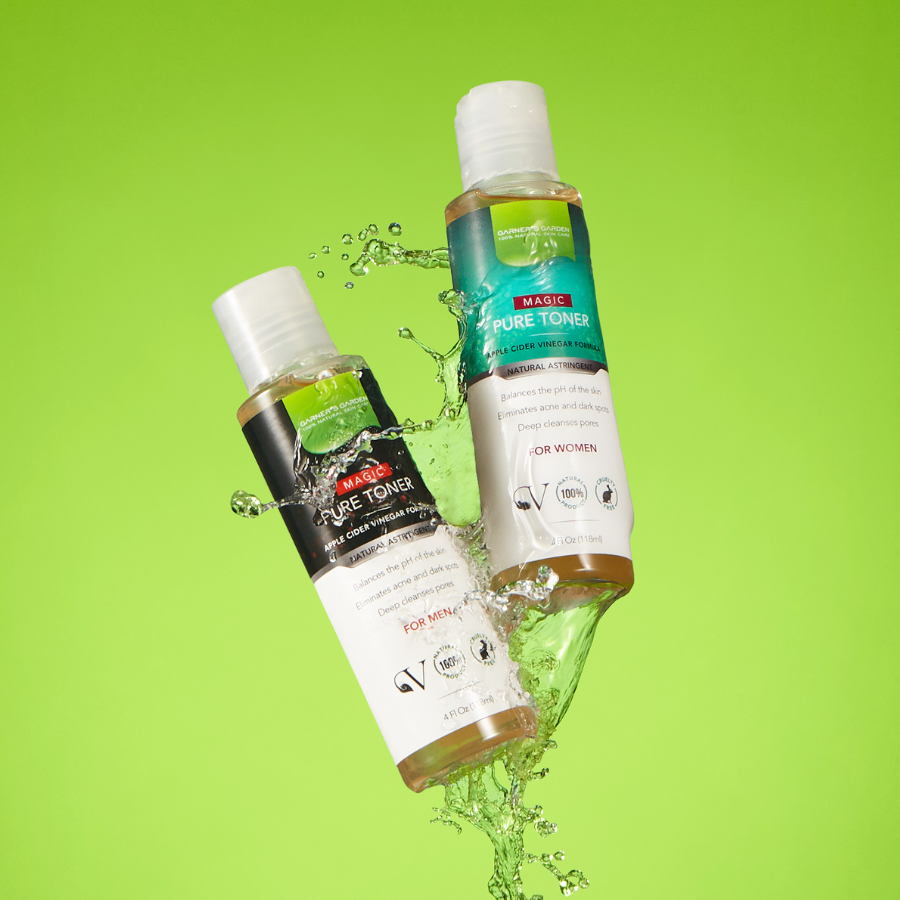Organic ACV toner with witch hazel for babies, promoting gentle skin care and natural cleansing.