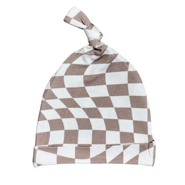 Mocha Swirl - Top-knot hat