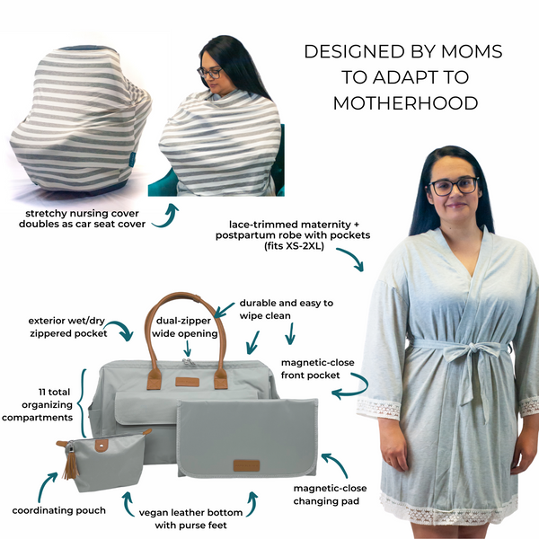 Pre-packed Hospital Birth Bag: "Fully Prepared" - MOOGCO Baby