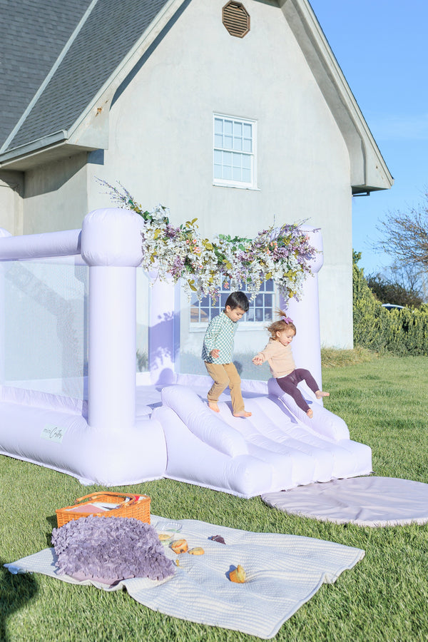 Mini Lila - Pastel Purple Bounce House