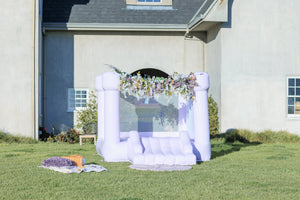 Mini Lila - Pastel Purple Bounce House