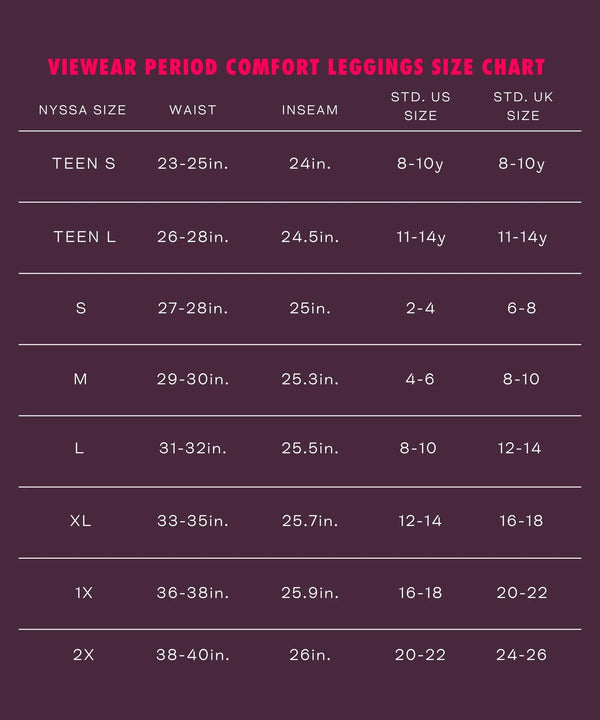 VieWear Period Comfort Leggings