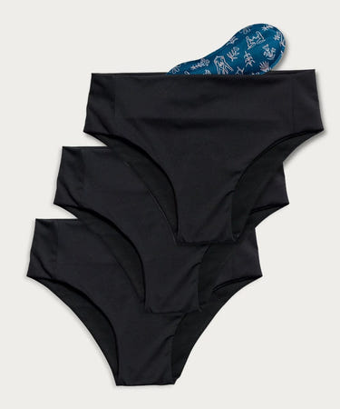 3-Ct VieWear Period Comfort Underwear with Uterine Ice/Heat Saver Set for ultimate comfort during menstruation.