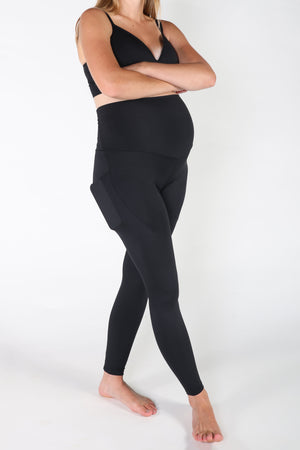VAALIA™ Everyday Comfort Hi-Rise Maternity Pocket Legging