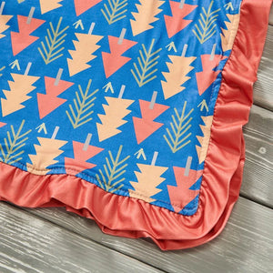 Minky Blanket - Forest