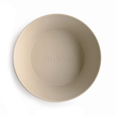 Round dinnerware bowl for babies, perfect for mealtime and easy to clean. Safe and stylish dining essential.