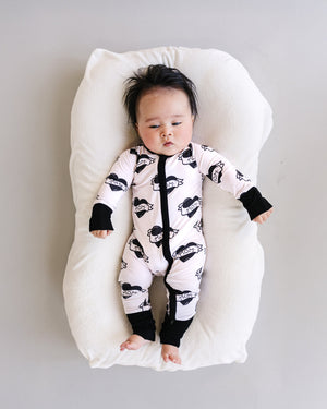 Bamboo Zip Romper | Mom Tattoo