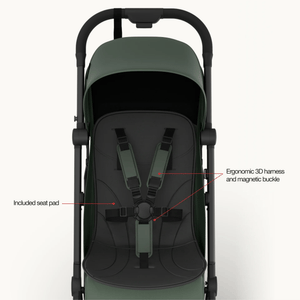 Mompush Velo Ultra-Compact Stroller Fits Overhead Bins