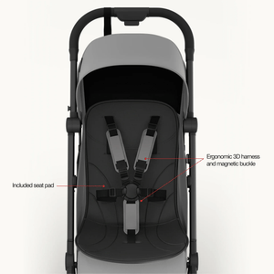 Mompush Velo Ultra-Compact Stroller Fits Overhead Bins