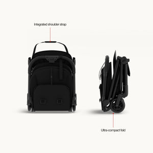 Mompush Velo Ultra-Compact Stroller Fits Overhead Bins