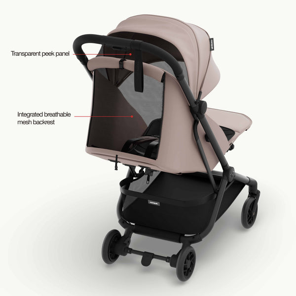 Mompush Velo Ultra-Compact Stroller Fits Overhead Bins