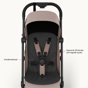 Mompush Velo Ultra-Compact Stroller Fits Overhead Bins