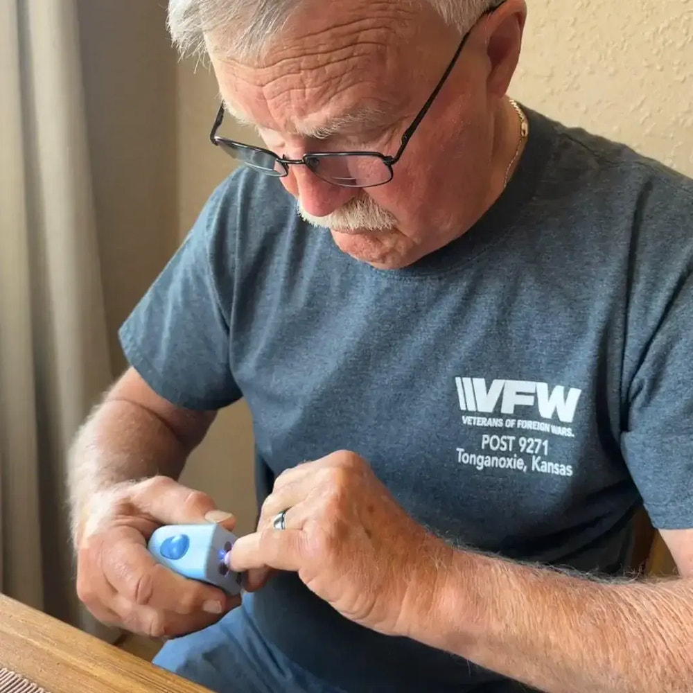 Electric nail clippers for autism and sensory needs - Lil Nipper, safe and easy nail care for babies.